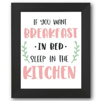 Sleep in the Kitchen Stencil