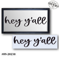 Convertibles: Hey Y'all Stencil