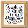 Sunishine Mixed With a Little Hurricane Stencil