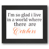 World Where There are Octobers Stencil