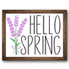 Hello Spring Lavender Stencil