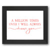 I Will Always Choose You Stencil