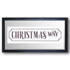 Christmas Way Stencil
