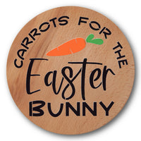 Carrots for the Easter Bunny Stencil