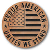 Proud American Stencil