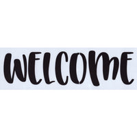 Convertibles: Welcome Bold Stencil