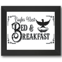 Eagles Nest Bed and Breakfast Stencil