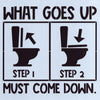 What Goes Up Stencil