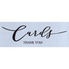 Cards Thank You Stencil