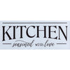 Kitchen Seasoned with Love Stencil