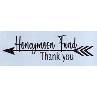Honeymoon Fund Stencil