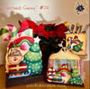 Christmas Gnome Napkin Holder Front