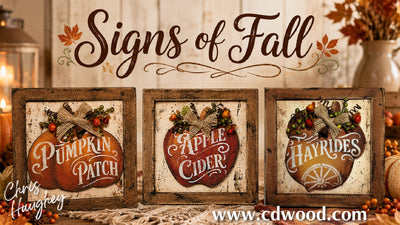 Signs of Fall Pattern by Chris Haughey