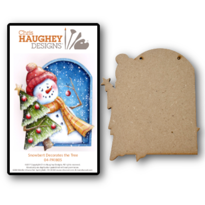 Snowbert Decorates the Tree Ornament Bundle PA1805