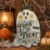 Trick or Treat Smell My Feet Mini Stencil
