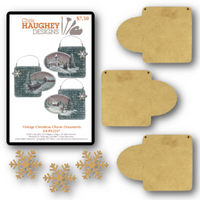 Vintage Christmas Charm Ornaments Bundle PA2257