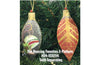 Solid Tall Teardrop Infinity Ornament - 20 Pack