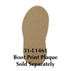 Santa Believe and Christmas Boot Prints Stencil