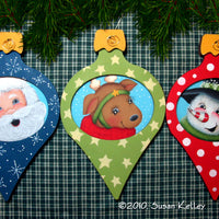 Christmas Trio Ornament By Susan Kelley