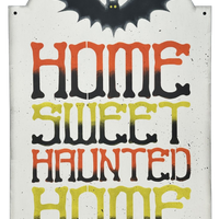 Home Sweet Haunted Home Stencil