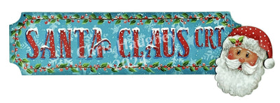 Santa Claus Court Street Sign E-Pattern by Chris Haughey