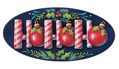Ho Ho Ho Ornament North Pole Neighborhood