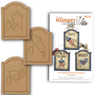 Star Spangled Charm Ornaments Bundle PA2619