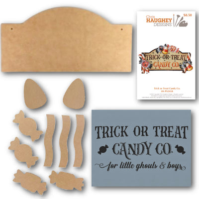 Trick or Treat Candy Co Sign Bundle PA2658