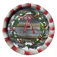 Mason Jar Lid Christmas Ornaments E-Pattern By Liz Vigliotto