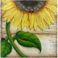 Sunflower and Cocoa E-Pattern By Liz Vigliotto