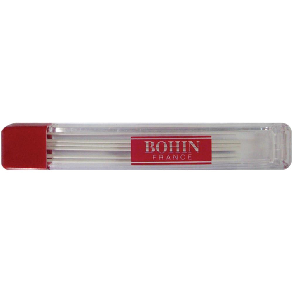 White Refills 6/Package for Bohin Mechanical Chalk Pencil