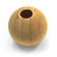 1/4 in. Round Wood Beads