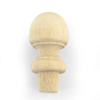 1-1/2 in. Maple Finials