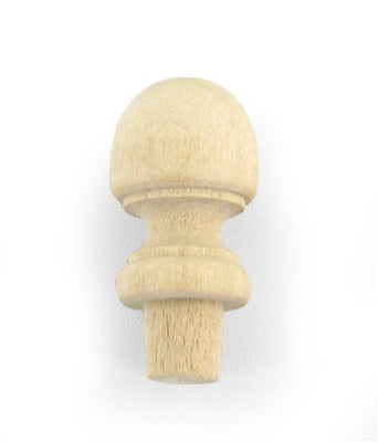 1-1/2 in. Maple Finials