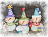 Snow Party Ornament Kit By Deb Antonick