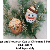 Ginger Mug Ornament By Linda O’Connell