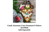 Candy Snowman Cone Ornament
