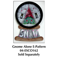 2 pc. 6" Snowglobe Ornament