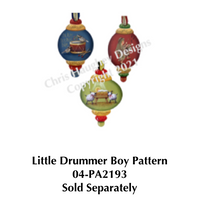 Round Laser Ornament