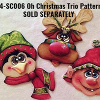 Oh Christmas Trio Wood Kit
