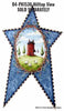 14" Primitive Star Plaque