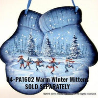 Warm Winter Mittens Ornament