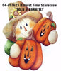 Harvest Time Scarecrow Plaque