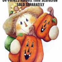 Harvest Time Scarecrow Plaque