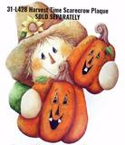 Harvest Time Scarecrow Plaque E-Pattern