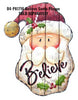 Santa Pallet Plaque