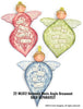 Heavenly Hosts Angel Ornaments Pattern