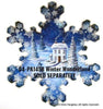 12 in. Flurry Snowflake