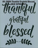 Thankful, Grateful, Blessed Pattern by Chris Haughey