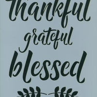 Thankful, Grateful, Blessed Pattern by Chris Haughey